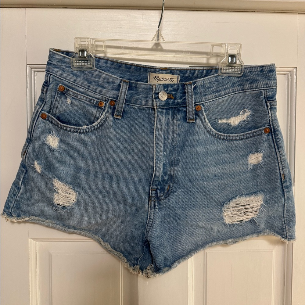 Madewell Relaxed denim shorts size 27
